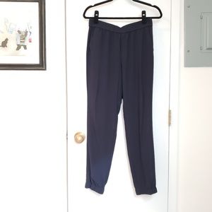 Banana Republic Drape Crepe Jogger - Dark Navy